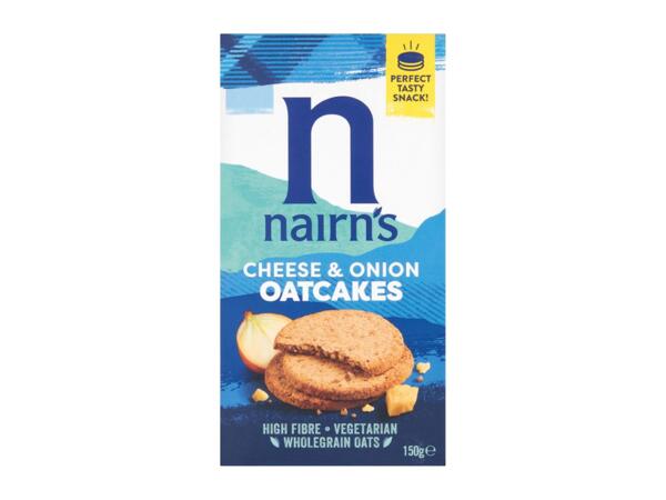 Nairn's Cheese & Onion Oatcakes