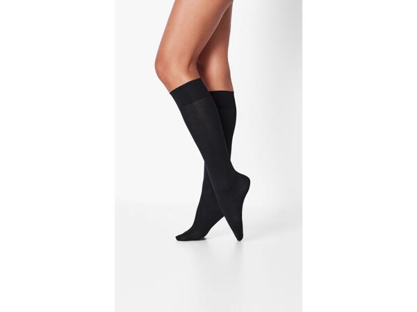 Ladies' Knee-Highs, 2 Pieces, Tights or Leggings