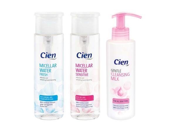 Eau micellaire/​lait nettoyant