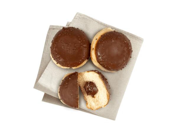 Nuss-Nougat Krapfen