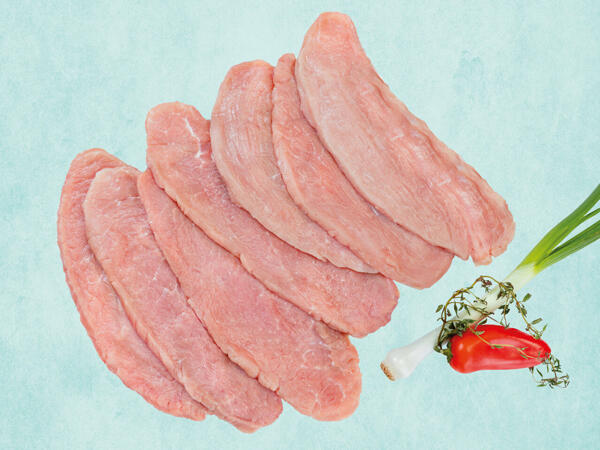 Frische Schweineschnitzel