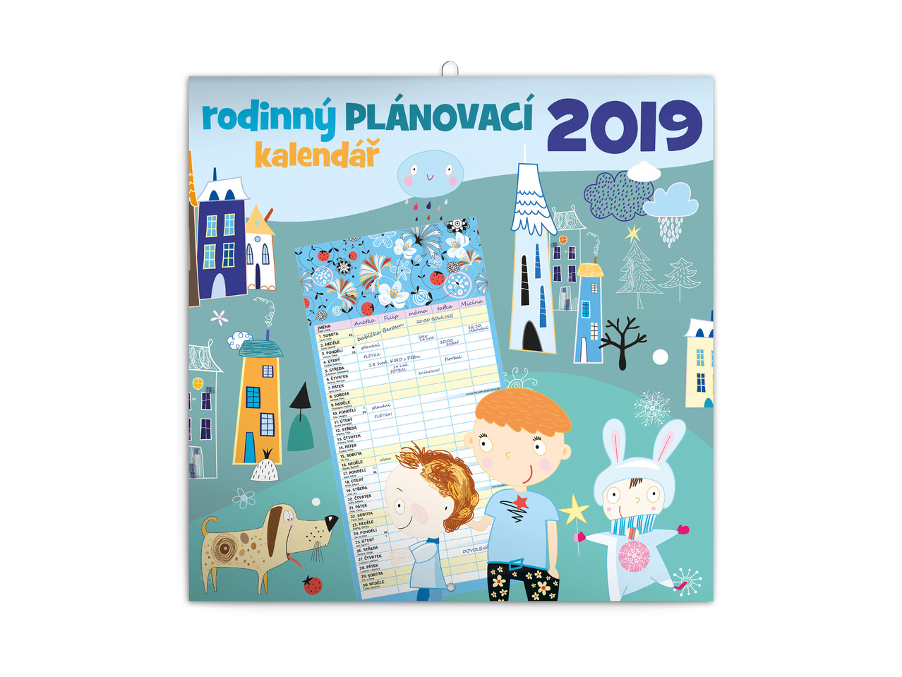 Rodinný plánovací kalendář