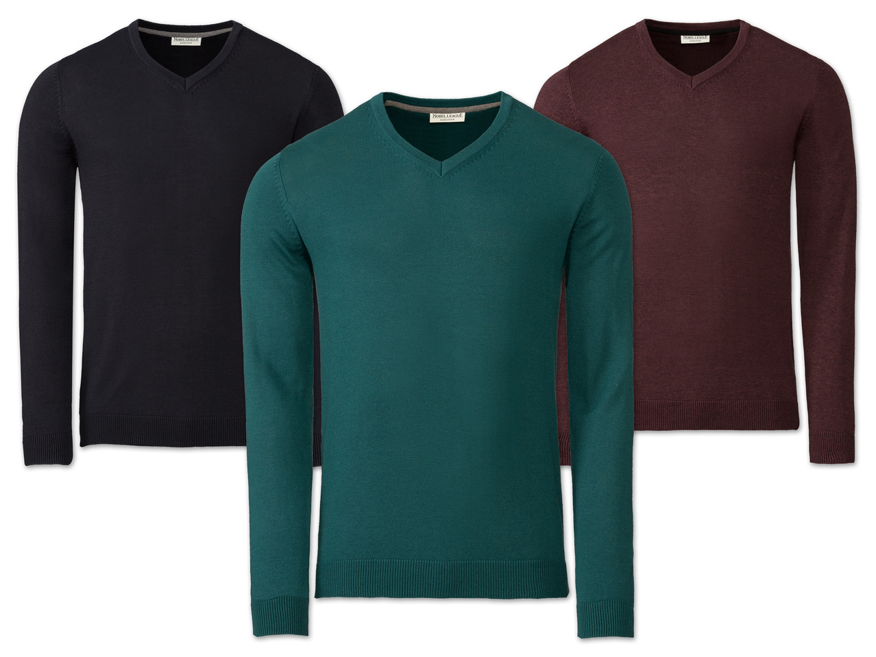 NOBEL LEAGUE SELECTION(R) Herren Feinstrickpullover1