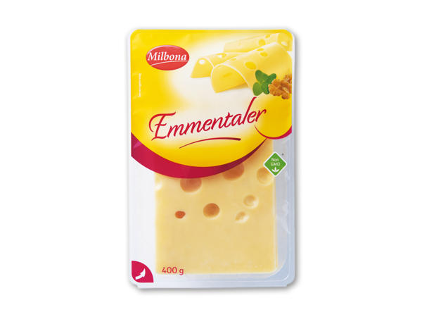 MILBONA Emmentaler i skiver