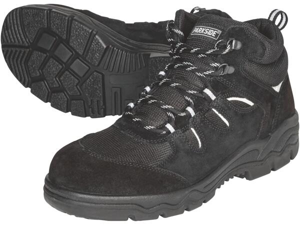 Men's leather safety shoes