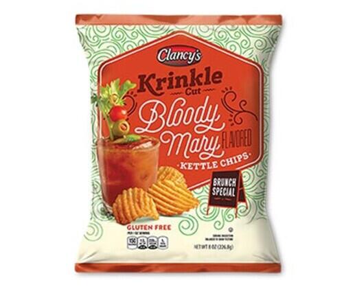 Clancy's 
 Onion Rings or Bloody Mary Krinkle Cut Kettle Chips