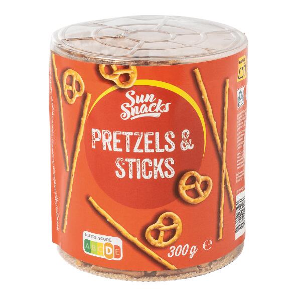 SUNSNACKS(R) Zoute aperitiefkoekjes