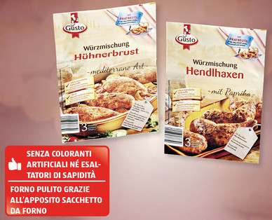 Mix di spezie con sacchetto da forno LE GUSTO