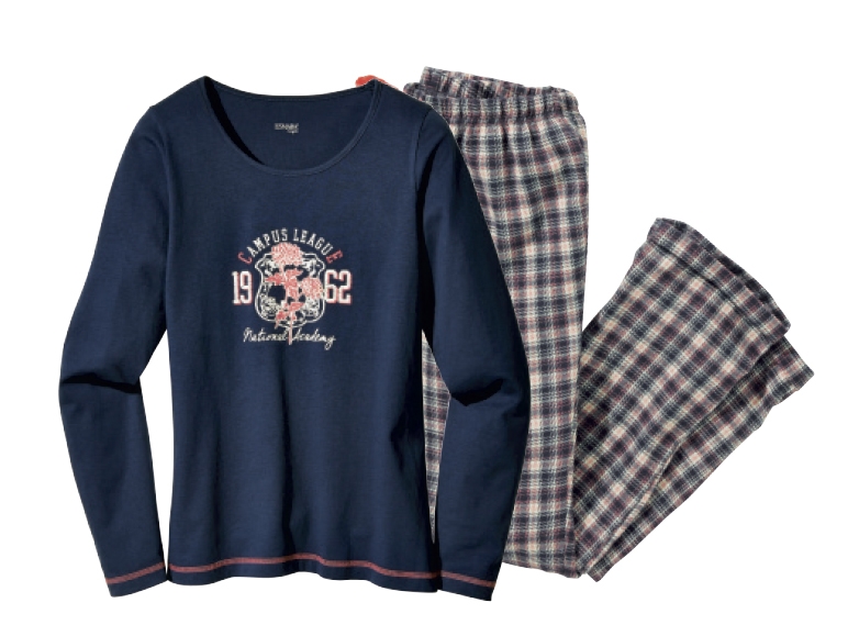 ESMARA LINGERIE Ladies' Flannel Pyjamas