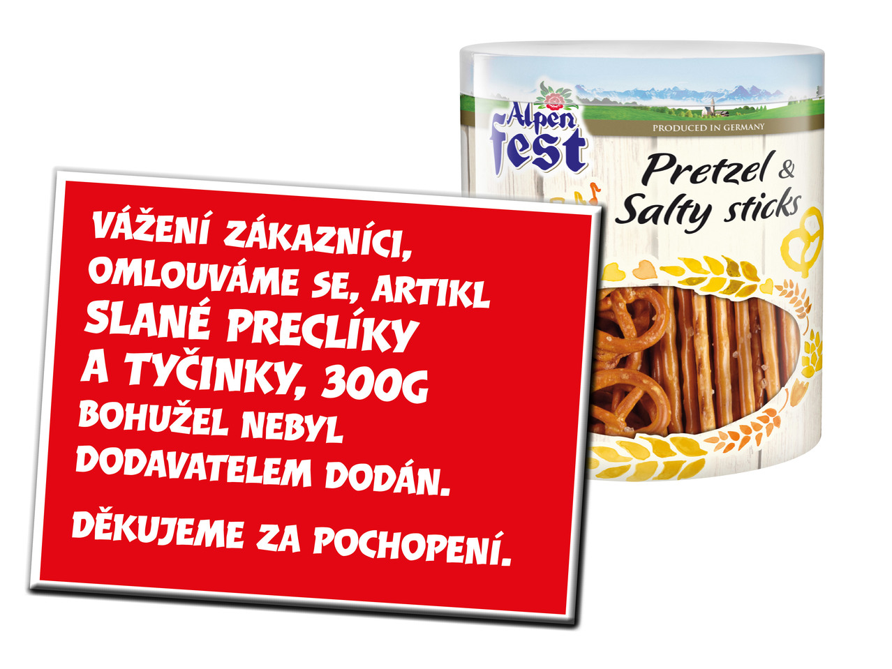 SLANÉ PRECLÍKY A TYČINKY