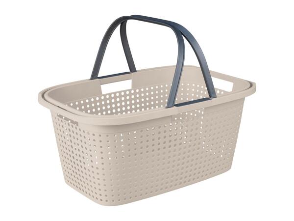 Livarno Home Beige Laundry Basket