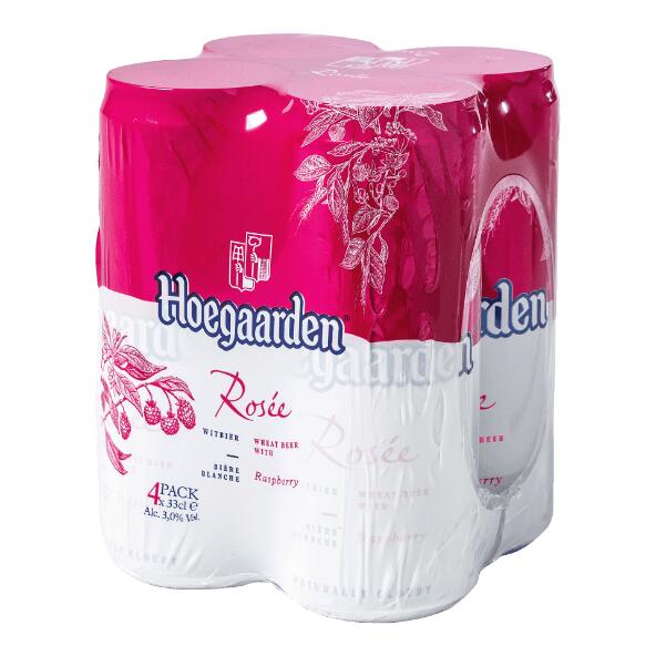 HOEGAARDEN(R) 				Hoegaarden Rosée, 4 st.