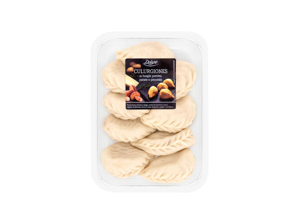 Culurgiones with Porcini Mushrooms