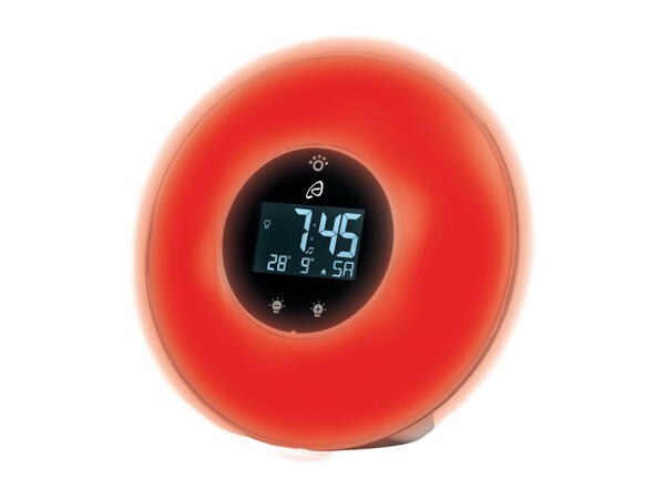 Auriol Wake-Up Light Alarm Clock with Radio