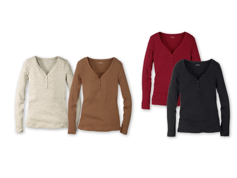 ESMARA(R) Ladies' Long-Sleeved Tops