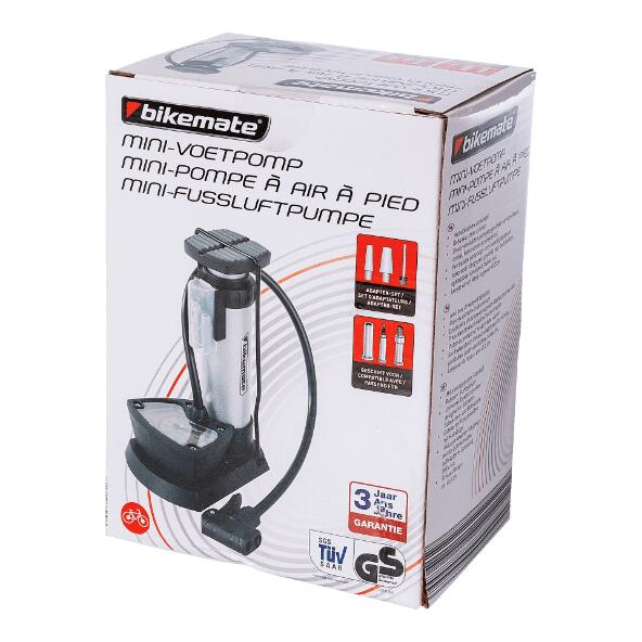 BIKEMATE(R) 				Pompe de vélo