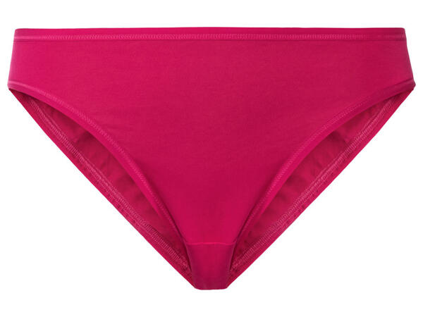 esmara(R) Damen Minislips, 5 Stück, mit hohem Baumwollanteil