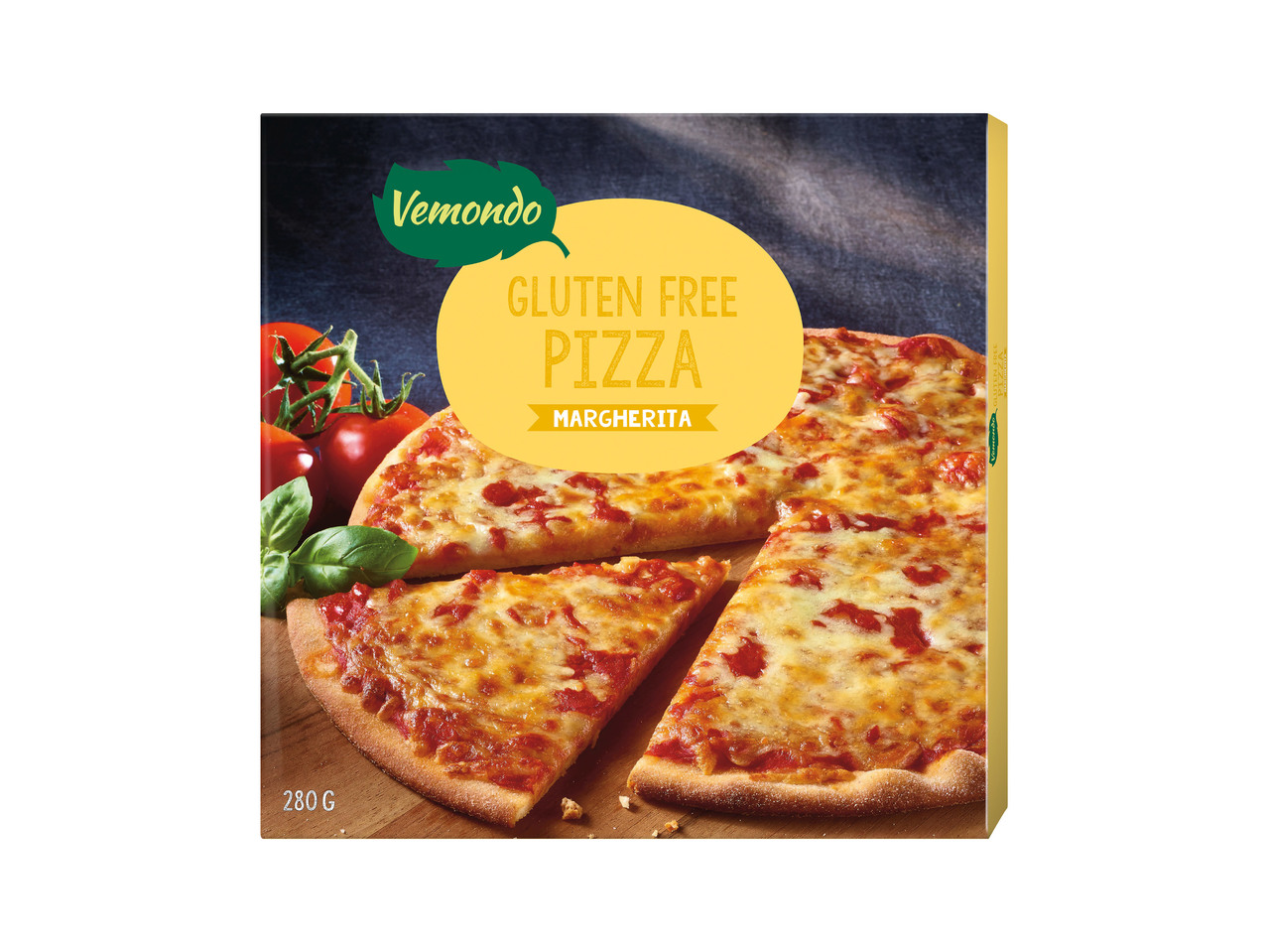 PIZZA MARGHERITA BEZ LEPKU
