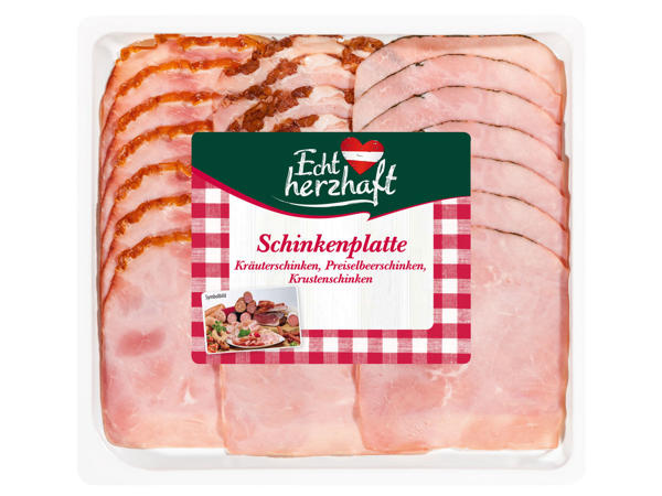 ECHT HERZHAFT Schinkenplatte