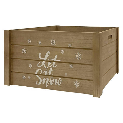 Winter Farmhouse Crate