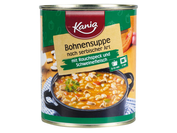 Bohnensuppe