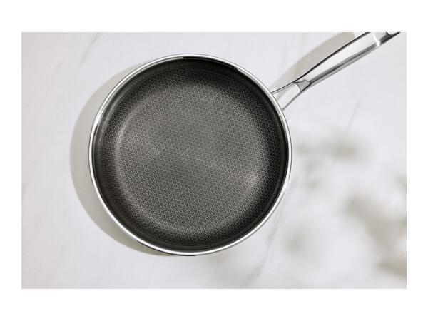 28cm Honeycomb Stainless Steel Frying Pan