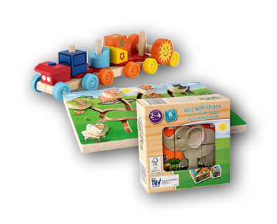 Jeu en bois pour tout-petits TOYLINO