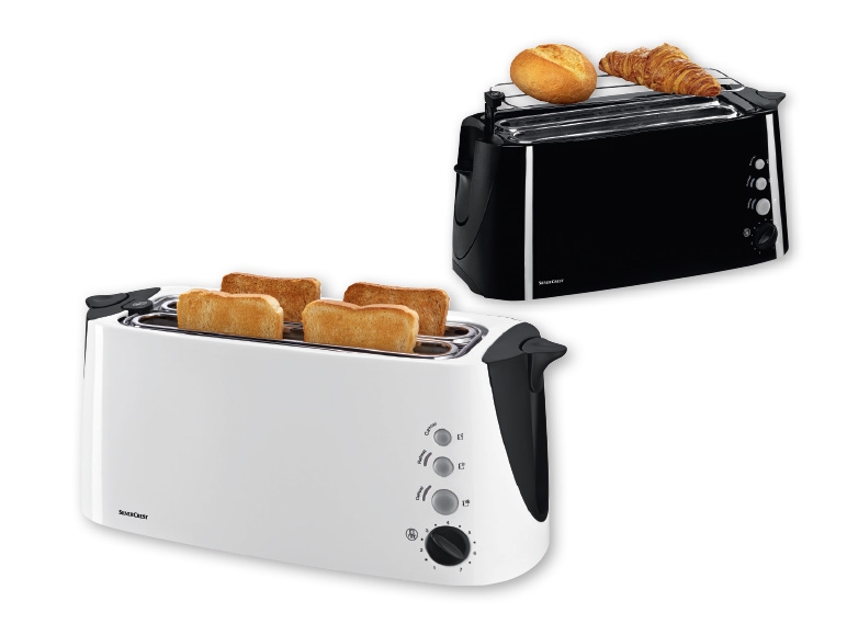 SILVERCREST KITCHEN TOOLS 1,500W Double Long Slot Toaster
