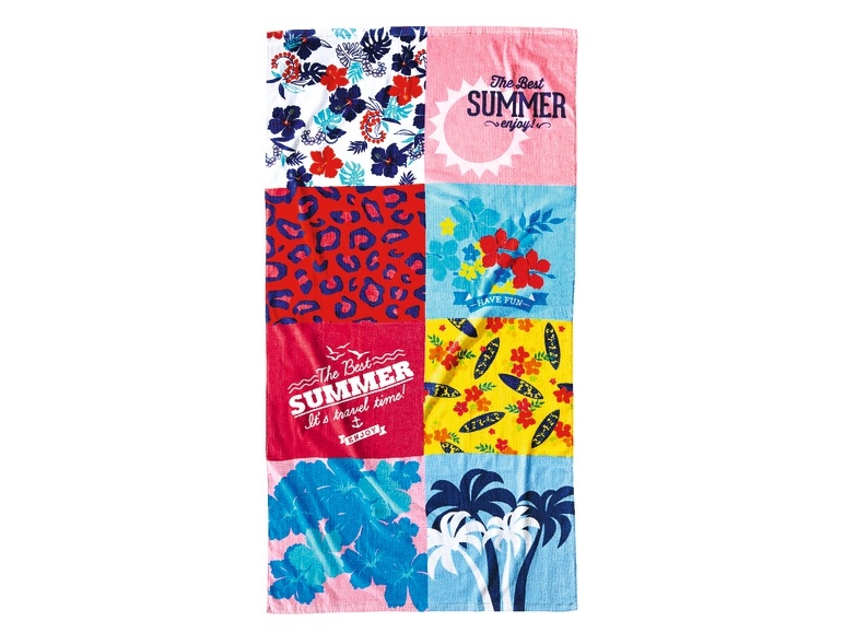 Velour Beach Towel 85 x 160cm
