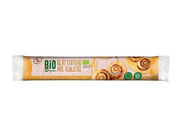Bio Blätterteig