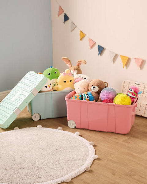 Wheeled Toy Box
