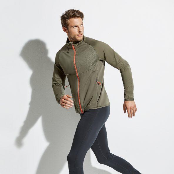 Softshell løbejakke