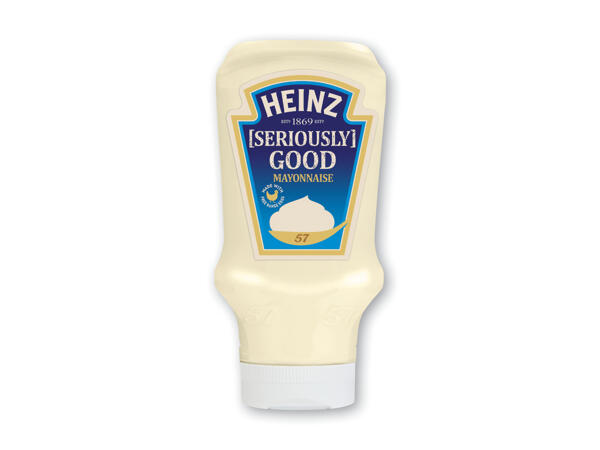 Heinz mayonnaise, pommes frites sauce eller ketchup