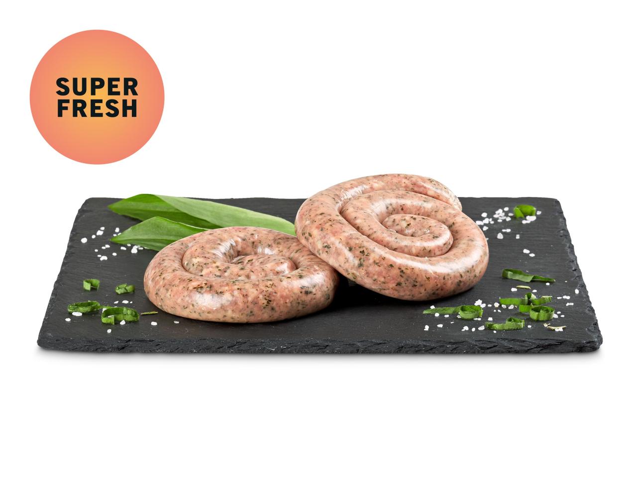 Saucisse à griller à l'ail des ours