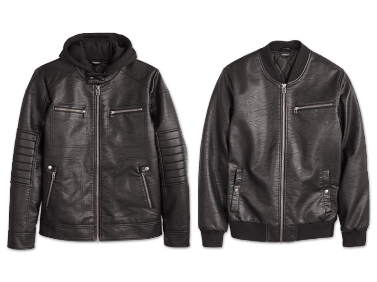 LIVERGY(R) Herren Jacke in Lederoptik
