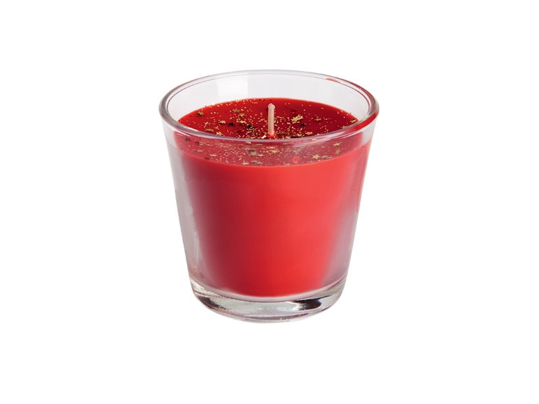 Glittered Scented Candle