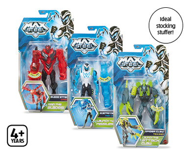 MAX STEEL 6" ACTION FIGURES