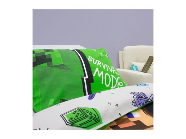 Minecraft Character Duvet Cover Set - Single
