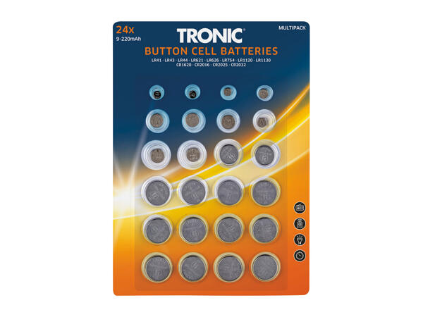 Tronic Coin Cell Batteries