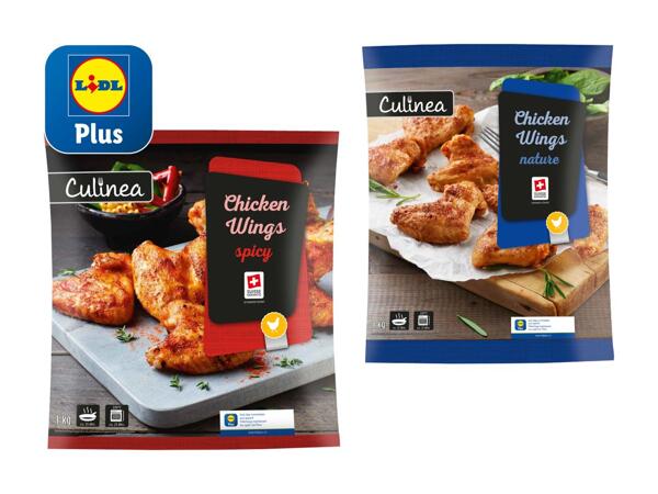 Ailes de poulet nature/​spicy