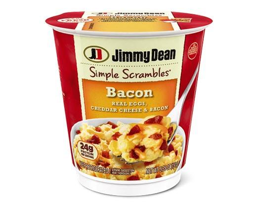 Jimmy Dean 
 Bacon & Cheddar Simple Scrambles