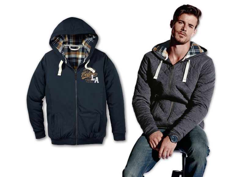 Livergy Men's Zip Hoodie