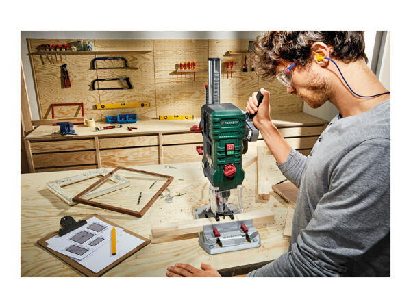 Parkside Bench Pillar Drill with Electronic Speed Control