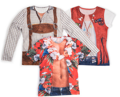 Damen-/Herren-Faschingsshirt