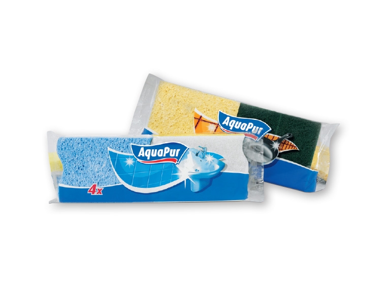 Aquapur(R) Bath Cleaning Sponges