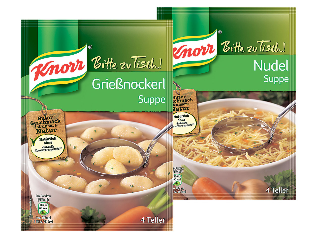 KNORR Bitte zu Tisch Suppe