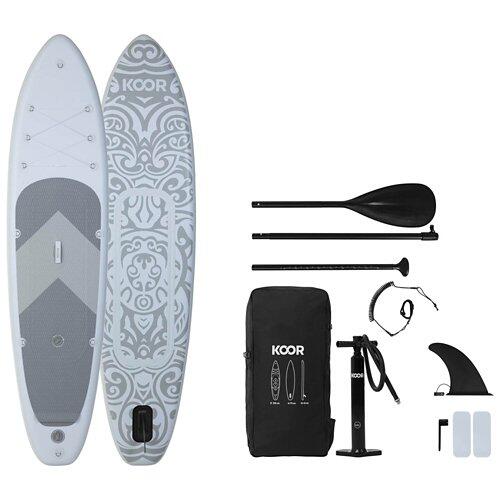 KOOR Tavola da SUP "Nuusa" Allround 10'6 (320 cm), grigio