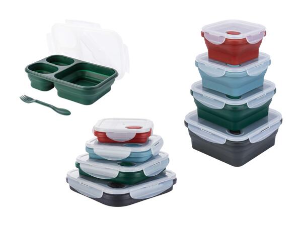 Boîtes de conservation/​boîte à repas pliables