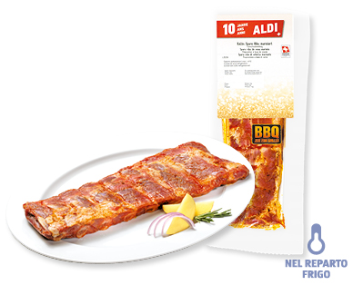 Spare ribs di vitello BBQ