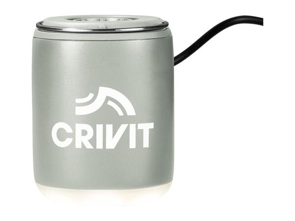 CRIVIT 3-in-1 Grey Rechargeable Pump